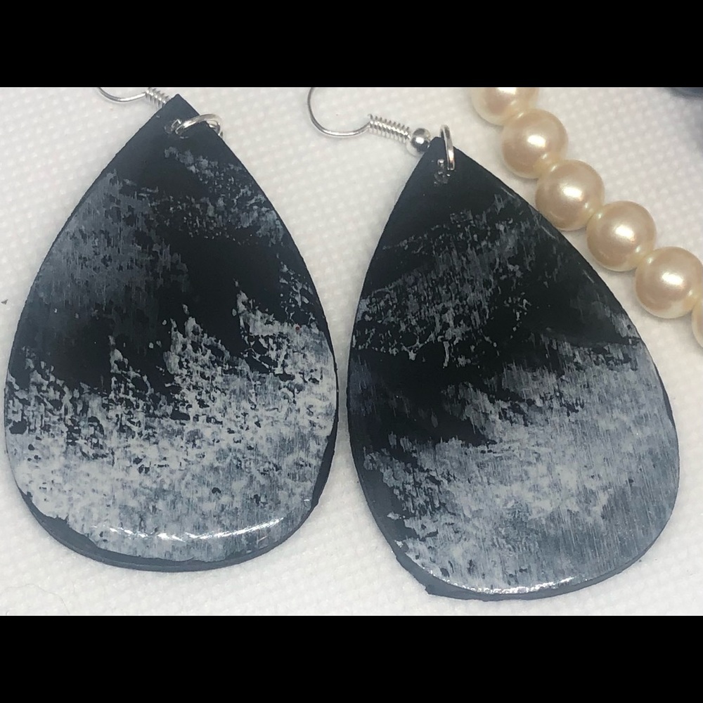 Mixed Media Designer Originals Earrings Ombré